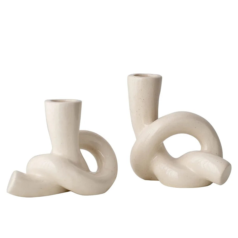 DUO-CERAMiCA Candle Holders