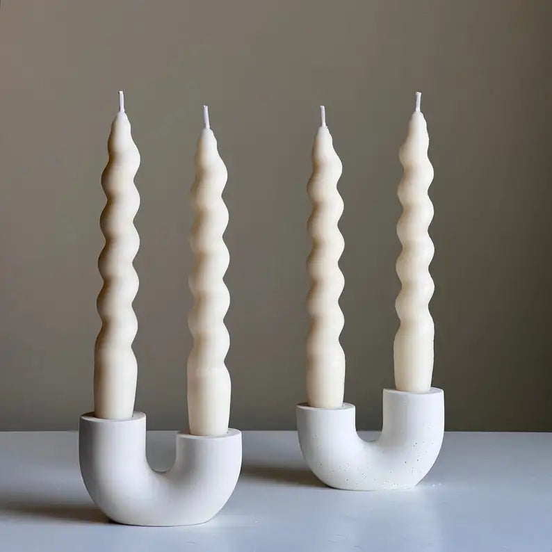 LUNA Curve Dual Candleholder