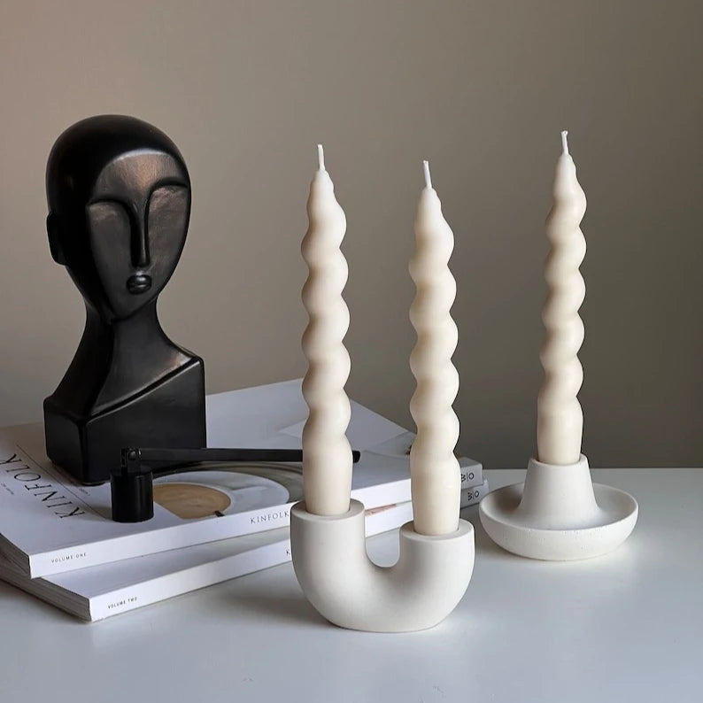 LUNA Curve Dual Candleholder
