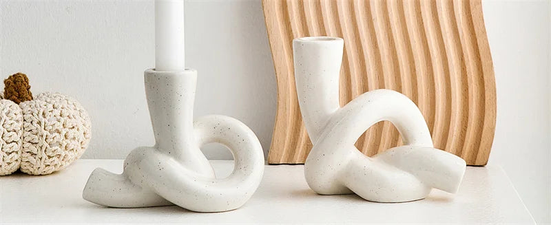 DUO-CERAMiCA Candle Holders